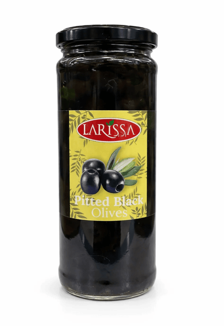 Larissa Pitted Black Olives 430g - 24shopping.shop