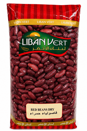 Liban Vert Red Kidney Beans 1kg - 24shopping.shop