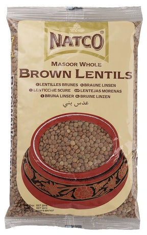 Natco Brown Lentils 2kg - 24shopping.shop