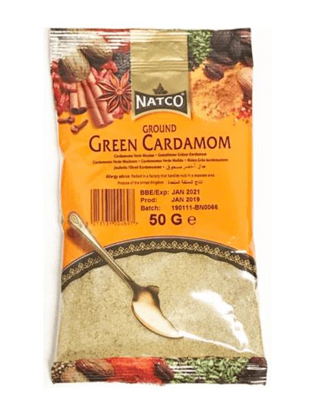 Natco Ground Green Cardamom 50g - 24shopping.shop