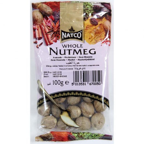 Natco Whole Nutmegs 100G bag - 24shopping.shop