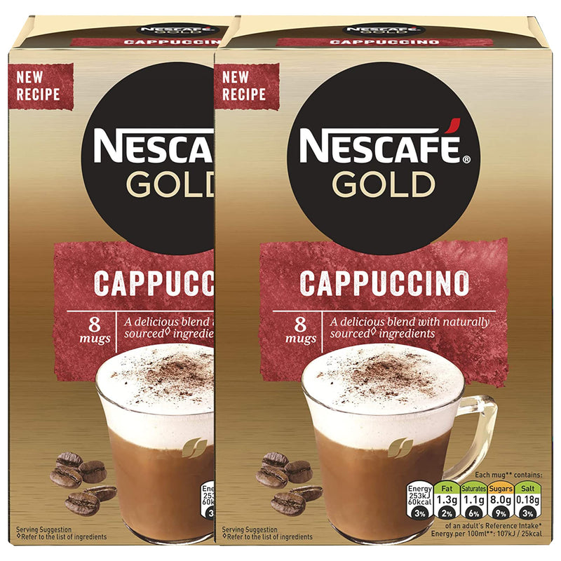 Nescafe Gold Cappuccino 124G - 24shopping.shop