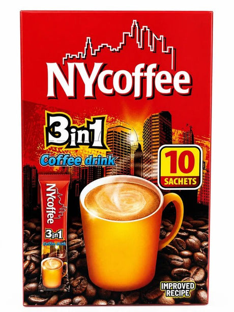 NYcoffee 3in1 Instant Coffee 10 Sachets - 24shopping.shop