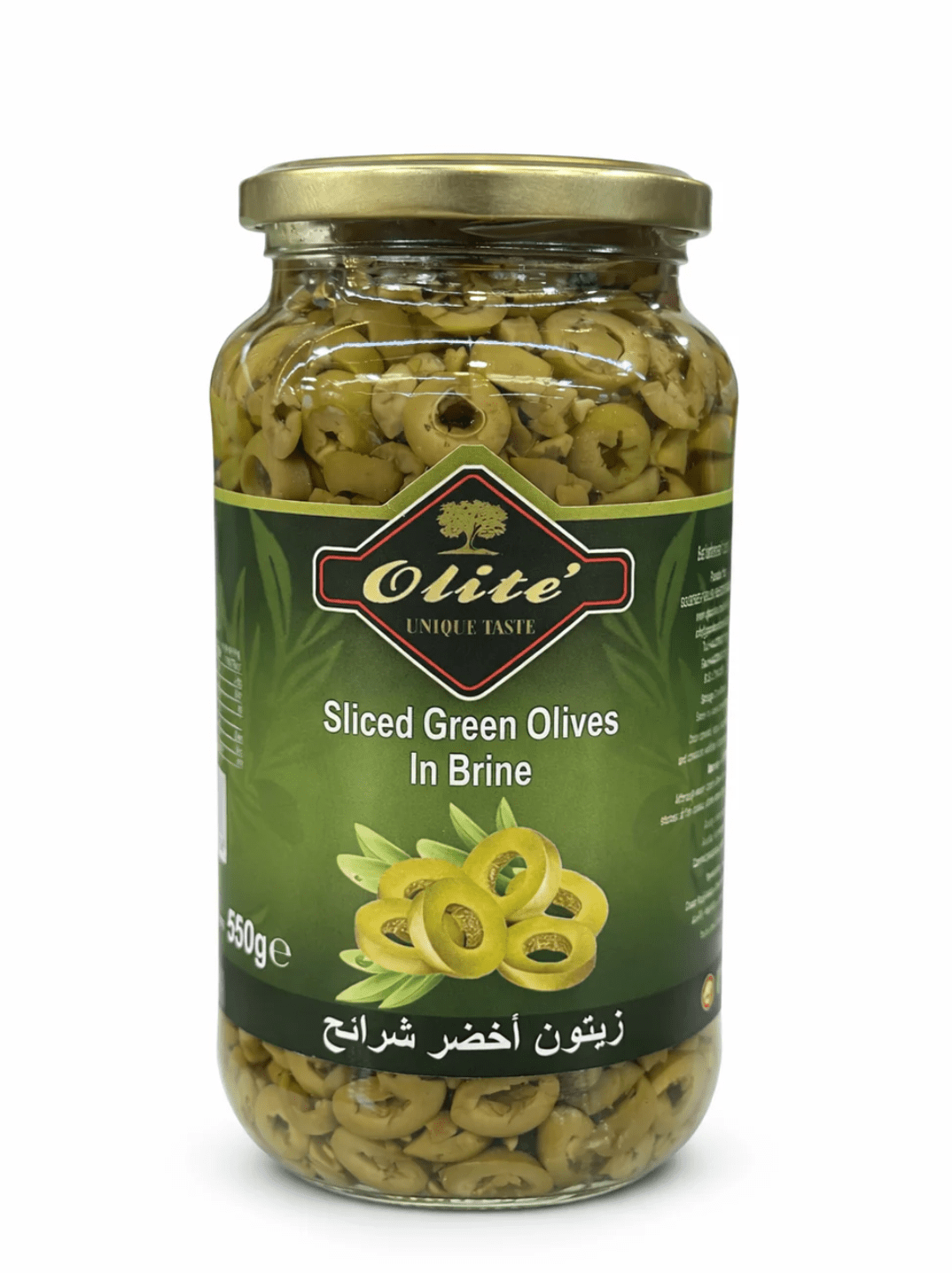 Olite Sliced Green Olives 935g - 24shopping.shop