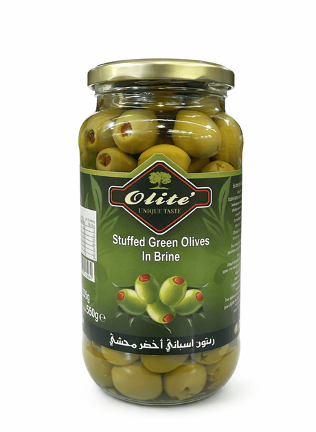 Olite Stuffed Green Olives 935g - 24shopping.shop