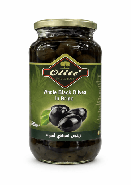 Olite Whole Black Olives 935g - 24shopping.shop