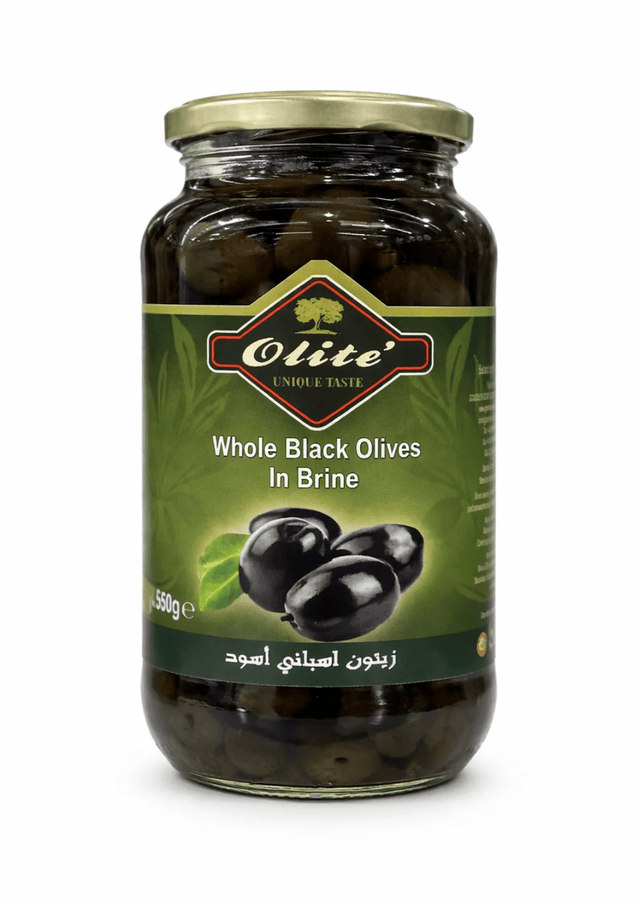 Olite Whole Black Olives 935g - 24shopping.shop