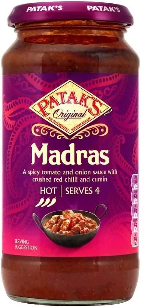Patak's Madras Cooking Sauce 450g - 24shopping.shop