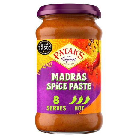 Patak's Madras Spice Paste 283g - 24shopping.shop