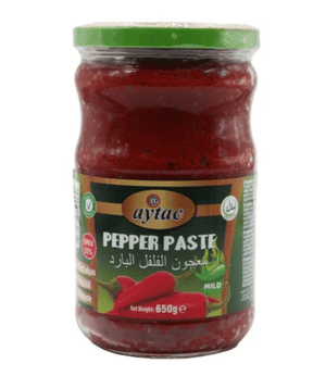 PEPPER PASTE MILD AYTAC 650G - 24shopping.shop