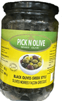 PICK N OLIVE BLACK OLIVES GREEK STYLE 500G - 24shopping.shop