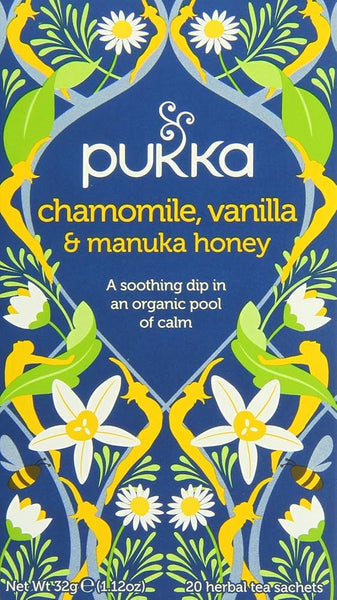 Pukka Chamomile Vanilla & Manuka Honey Tea 32g - 24shopping.shop
