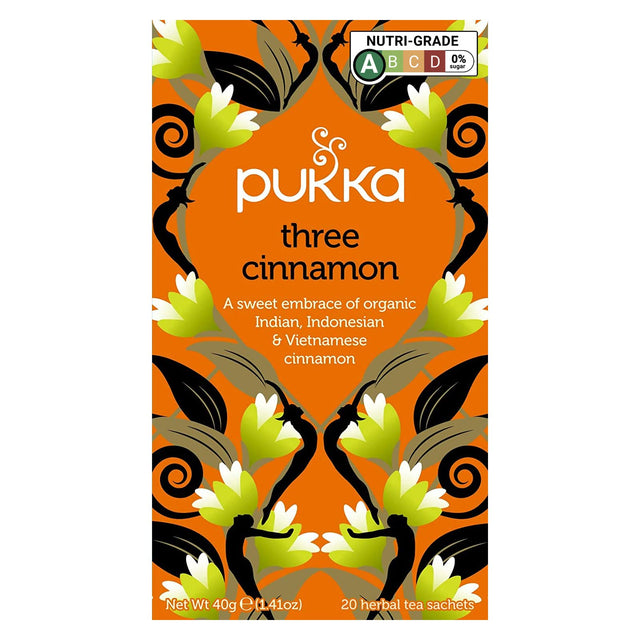 Pukka Three Cinnamon 20 Bags - 24shopping.shop