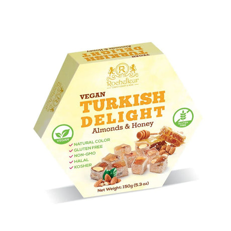 Rochefleur Turkish Delight Almonds & Honey 150g - 24shopping.shop