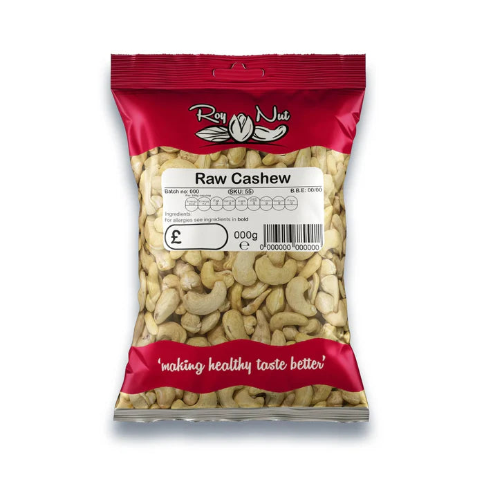 Roy Nut Raw Cashews 150g