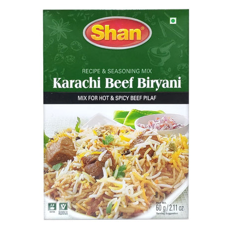 Shan Karachi Beef Biryani 60G - 24shopping.shop