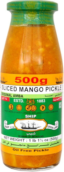 Ship Sliced Mango Pickle 500g - 24shopping.shop