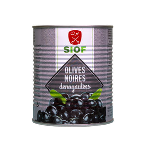 Siof Black Olive Pitted 850g - 24shopping.shop
