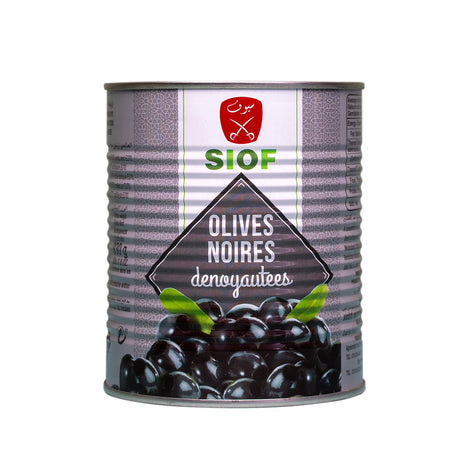 Siof Black Olive Pitted 850g - 24shopping.shop