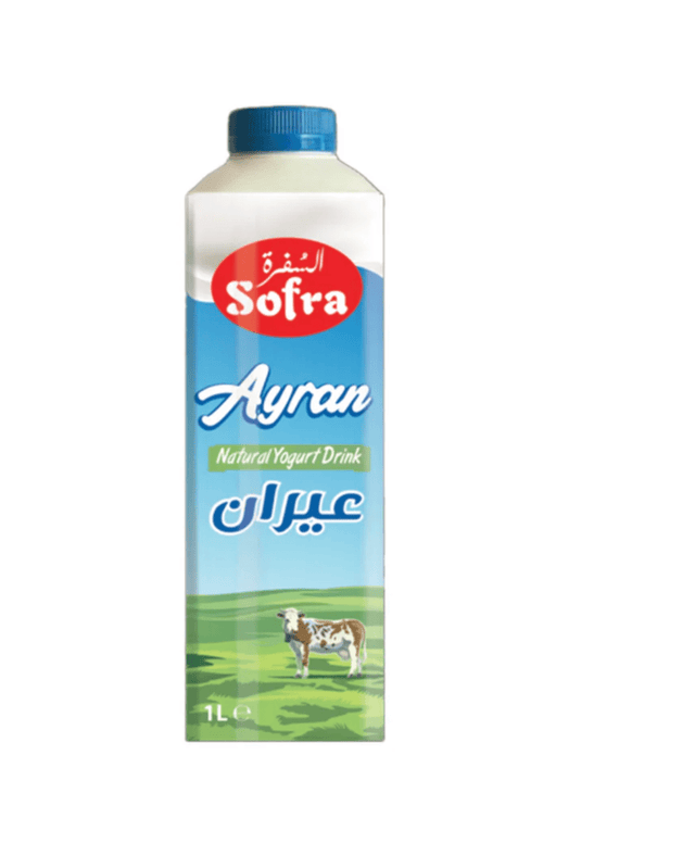 Sofra Ayran Natural Yogurt Drink 1L - 24shopping.shop