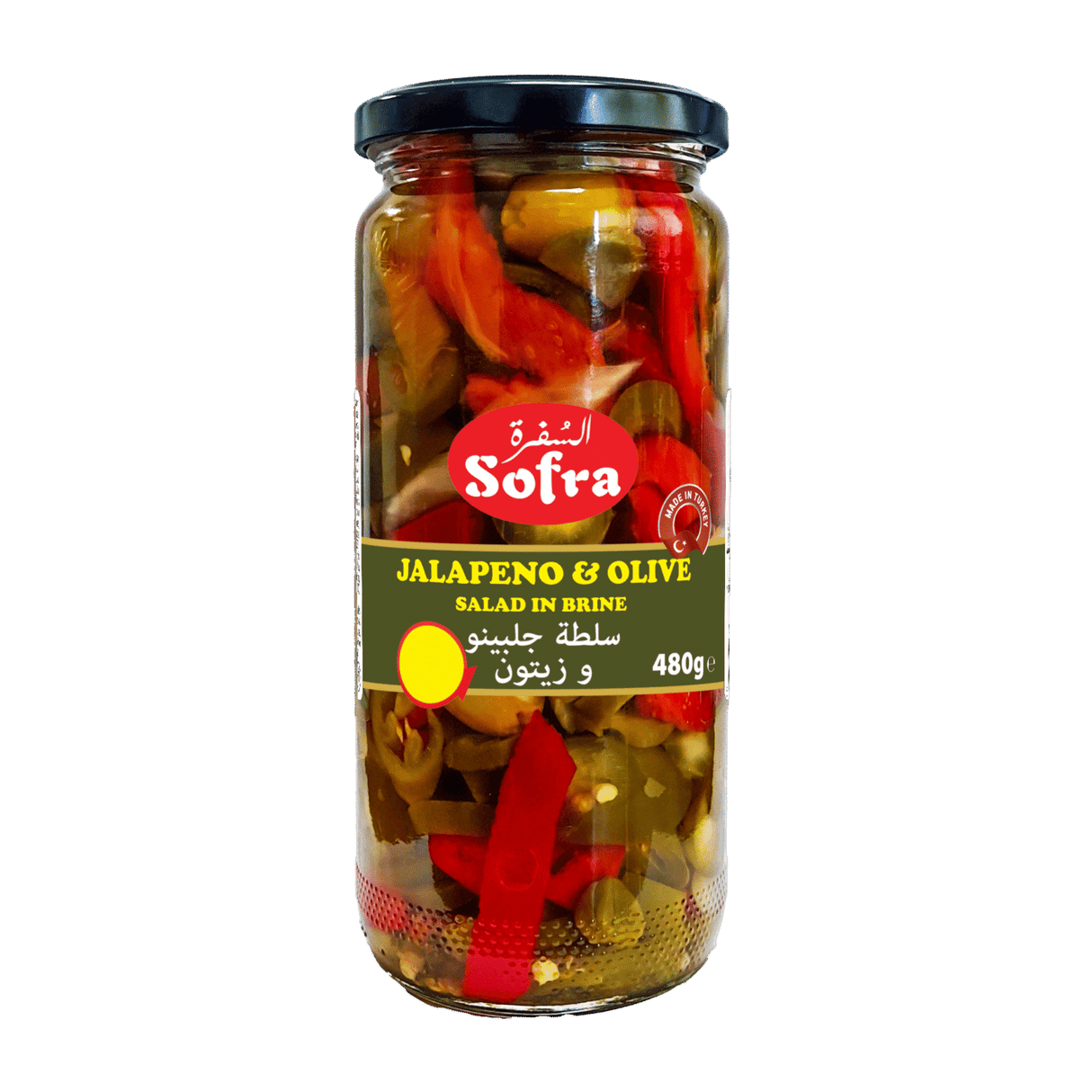 Sofra Jalapeno & Olive Salad 480G - 24shopping.shop