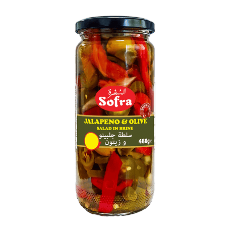 Sofra Jalapeno & Olive Salad 480G - 24shopping.shop