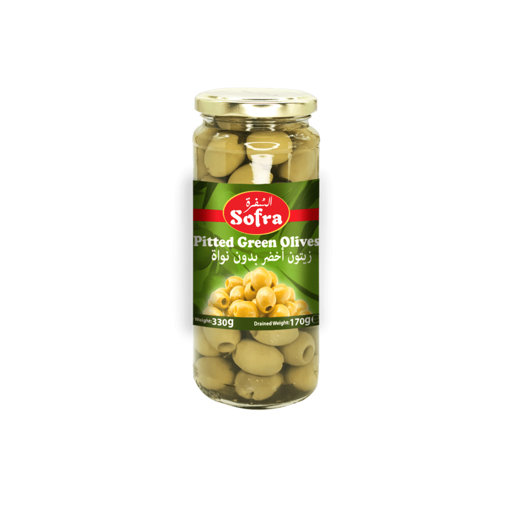 Sofra Pitted Green Olives 330g - 24shopping.shop