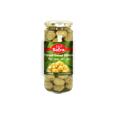 Sofra Pitted Green Olives 330g - 24shopping.shop