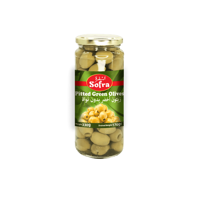 Sofra Pitted Green Olives 330g - 24shopping.shop