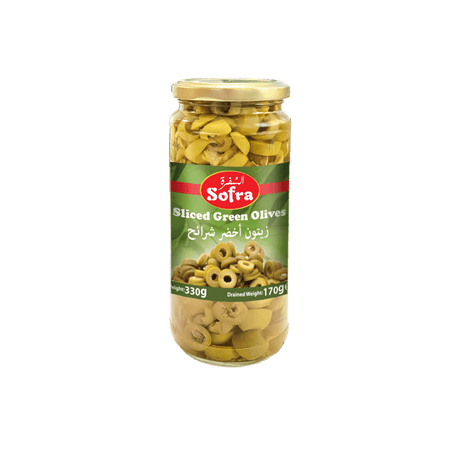 Sofra Sliced Green Olives 330g - 24shopping.shop