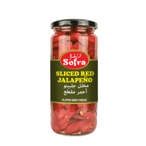 Sofra Sliced Red Jalapeno 480G - 24shopping.shop