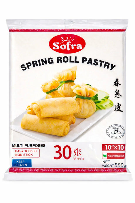 Sofra Spring Roll Pastry | 40 Sheets - 24shopping.shop