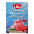 Sofra Strawberry Whipped Cream 150g - 24shopping.shop