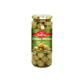 Sofra Whole Green Olives 330g - 24shopping.shop