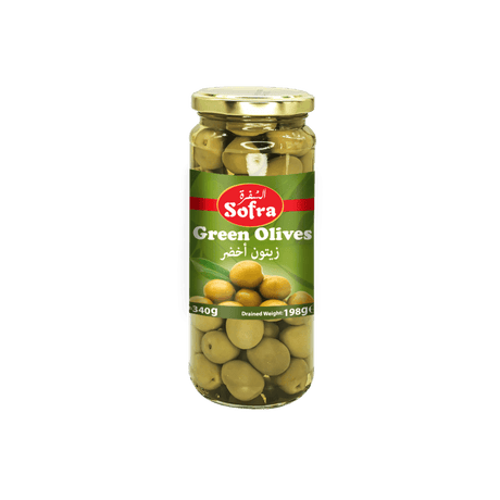 Sofra Whole Green Olives 330g - 24shopping.shop