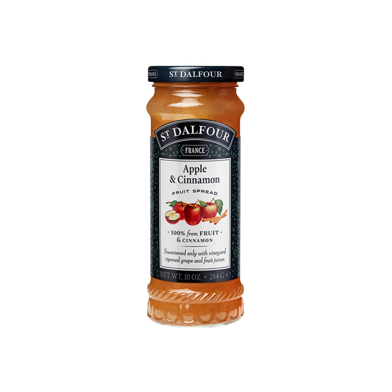 St Dalfour Apple & Cinnamon Jam 284g - 24shopping.shop