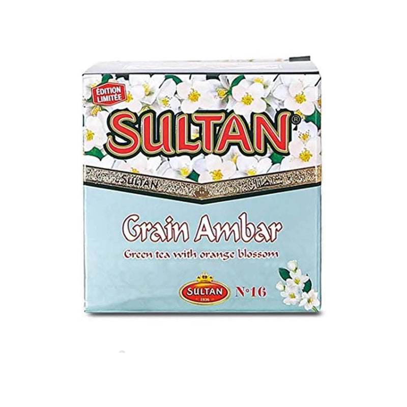 Sultan Grain Ambar Green Tea With Orange Blossom 150G - 24shopping.shop