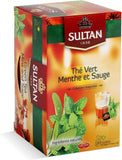Sultan The Vert Menthe Et Sauge 20 Bags - 24shopping.shop