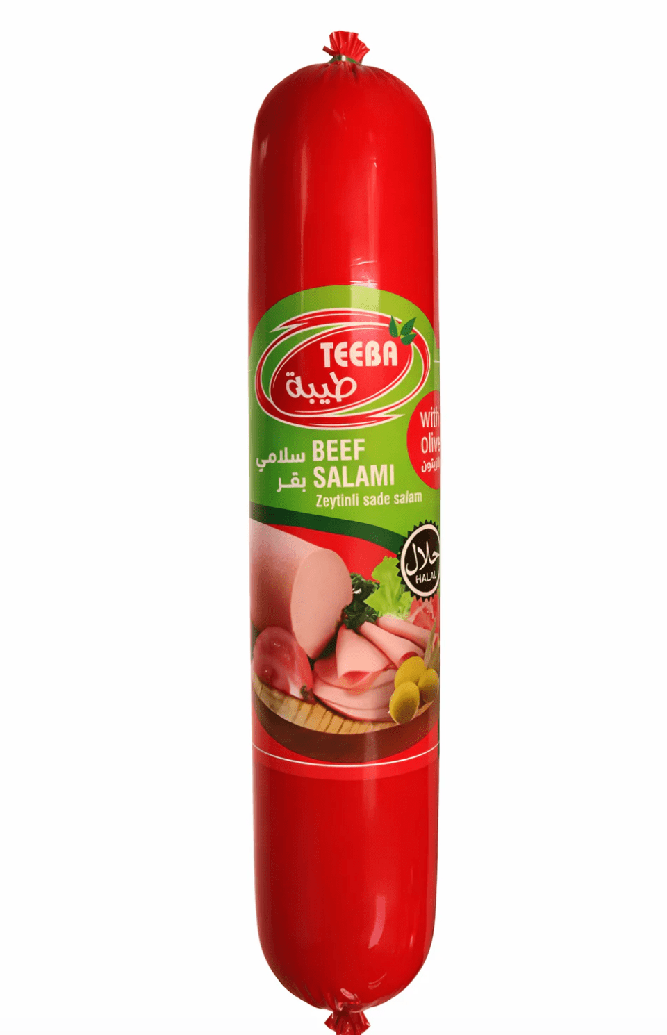 Teeba Beef Salami with Olive 450g - 24shopping.shop