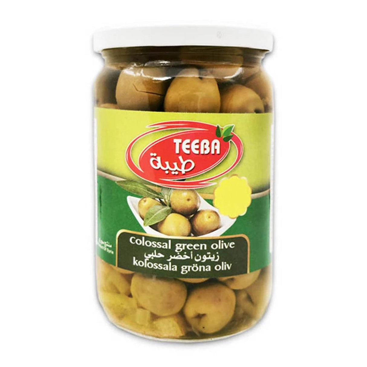 Teeba Green Olives Halabi 1.25kg - 24shopping.shop
