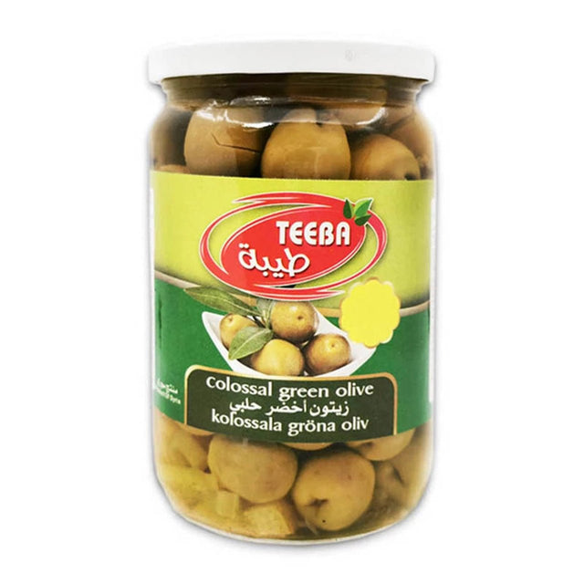 Teeba Green Olives Halabi 1.25kg - 24shopping.shop