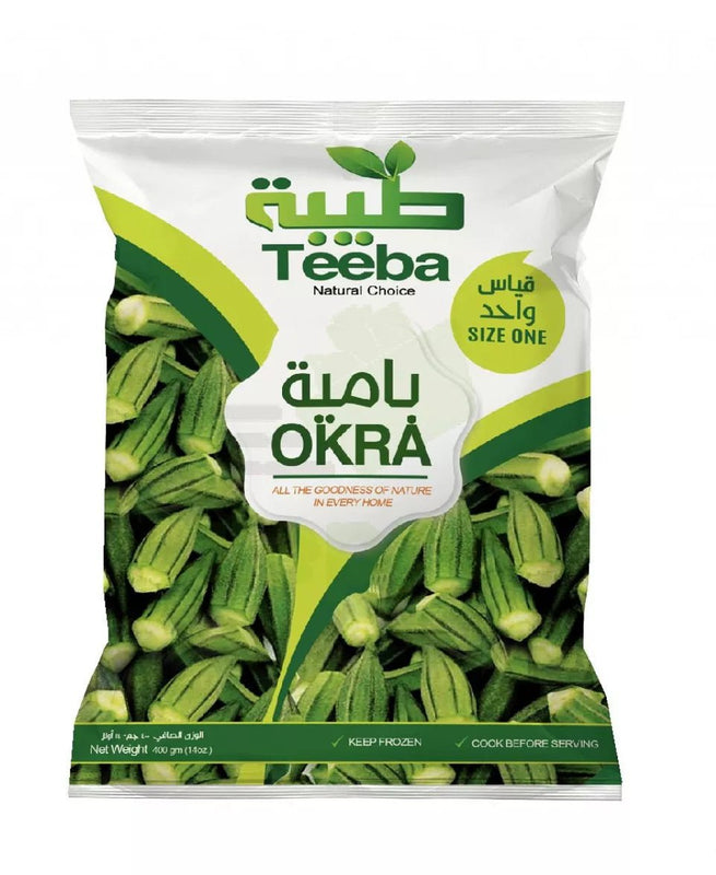 Teeba Okra Frozen 400G - 24shopping.shop