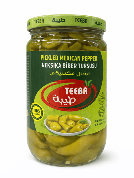 Teeba Pickled Mexican Pepper 600g - 24shopping.shop