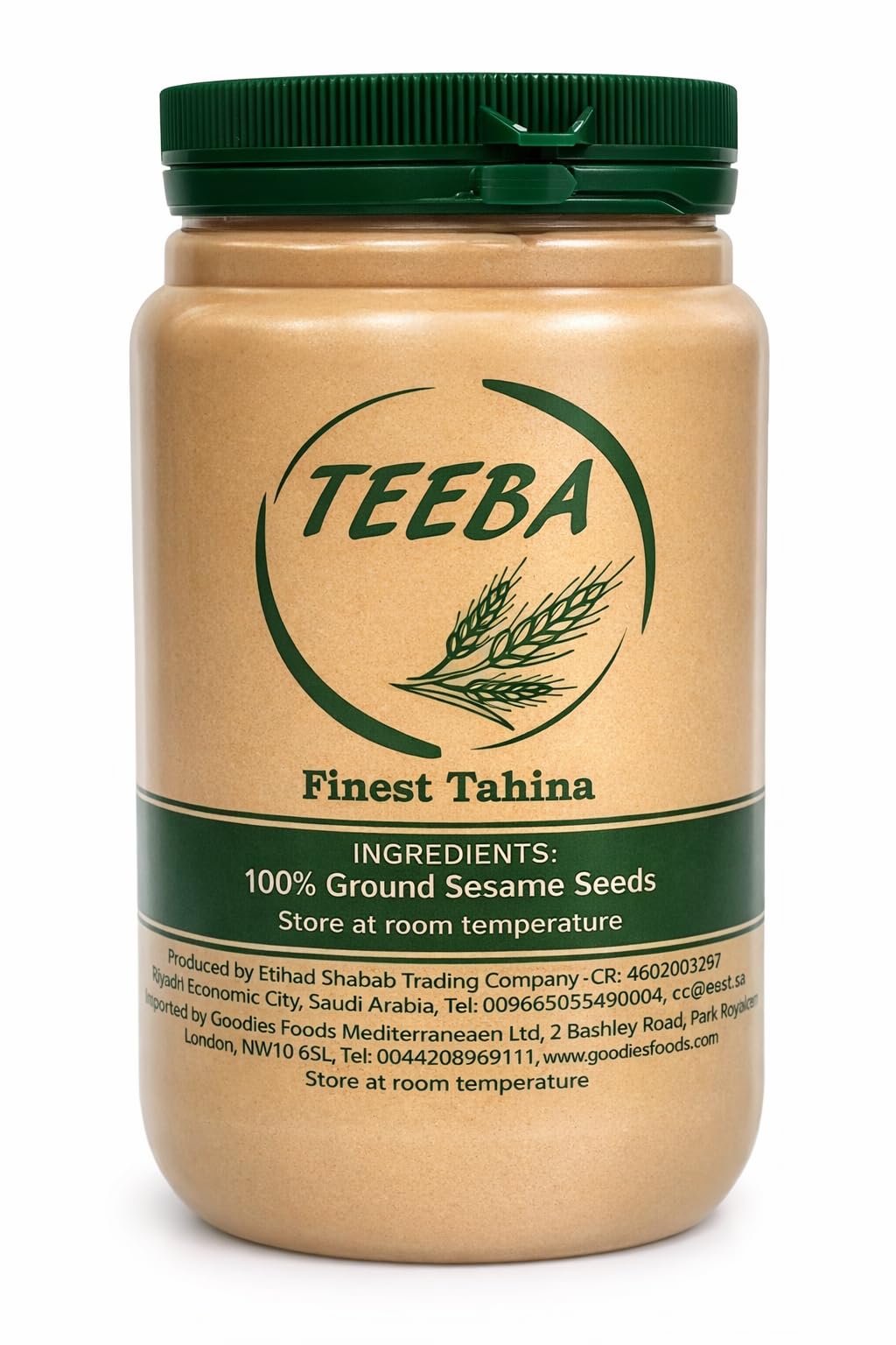 TEEBA TAHINA 400G - 24shopping.shop