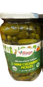 Village mini cucumber pickles 1kg - 24shopping.shop
