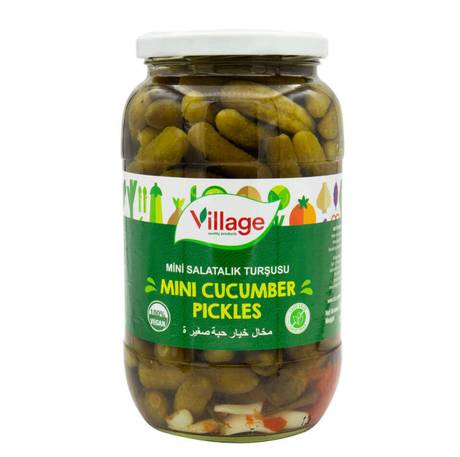 Village Mini Cucumber Pickles 360g - 24shopping.shop