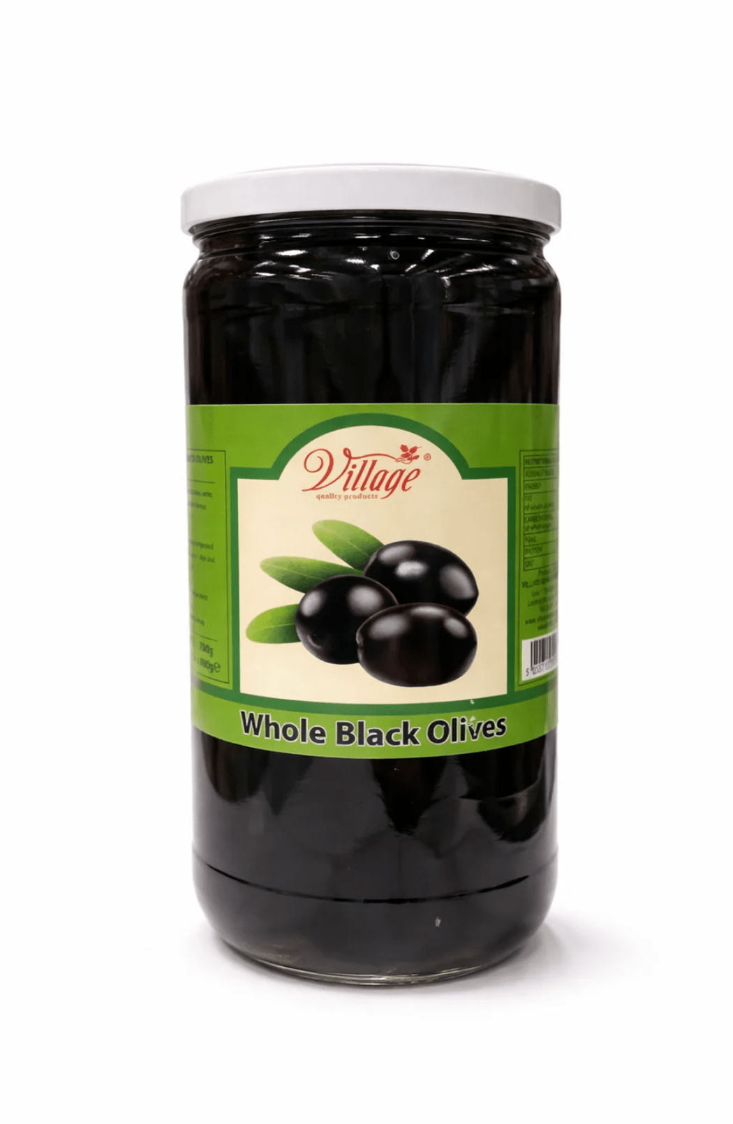 Village Whole Black Olives 700g - 24shopping.shop