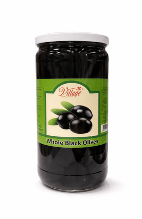 Village Whole Black Olives 700g - 24shopping.shop