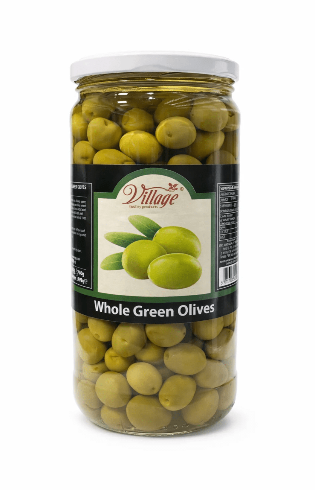 Village Whole Green Olives 700g - 24shopping.shop