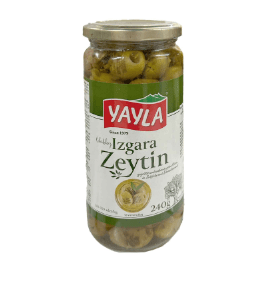 YAYLA GRILLED GREEN OLIVES 240G - 24shopping.shop